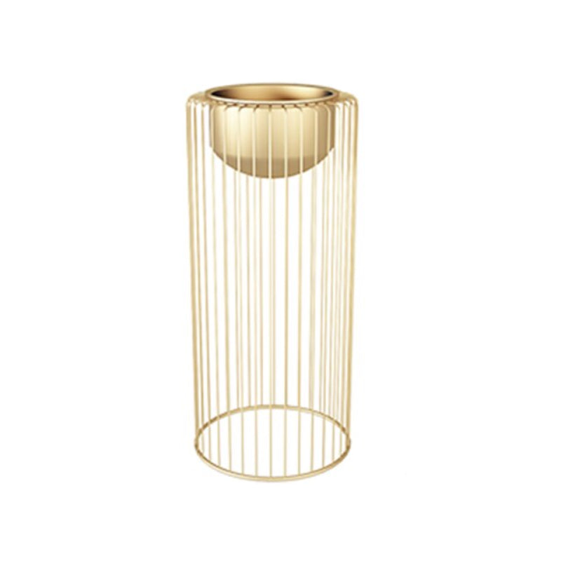 lixra Elementary Design Metallic Floor vase