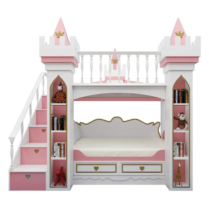 Lixra Enchanted Princess Castle Bed