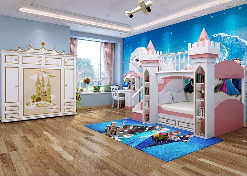 Lixra Enchanted Princess Castle Bed