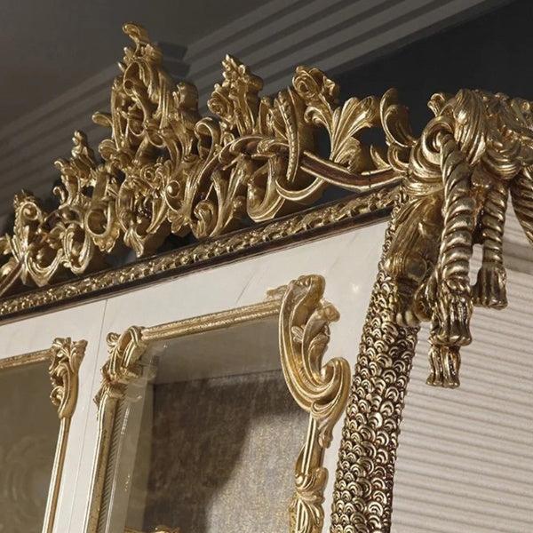 Lixra European Design Antique Royal Wine Cabinet