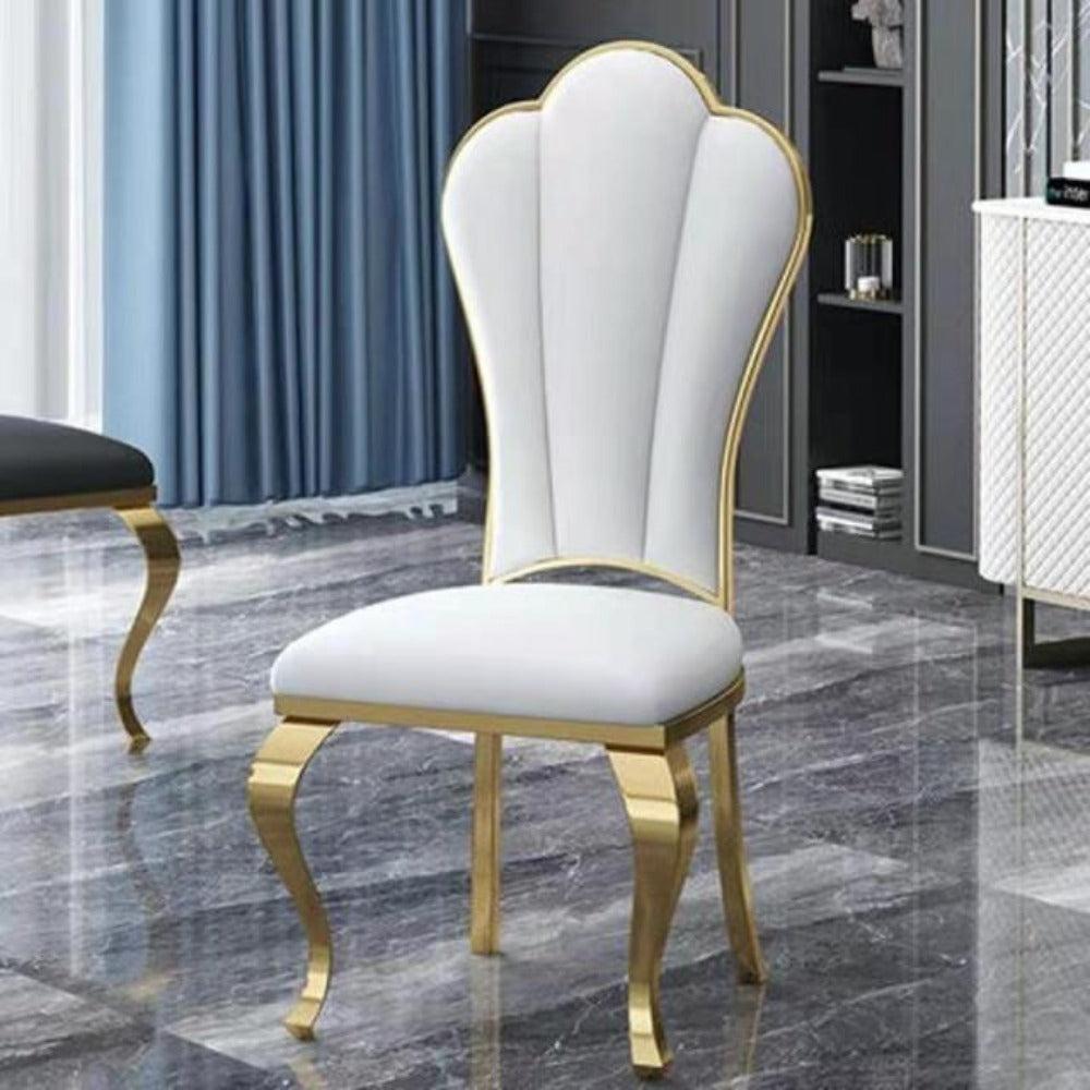 lixra European Designed Marble Dining Table Set
