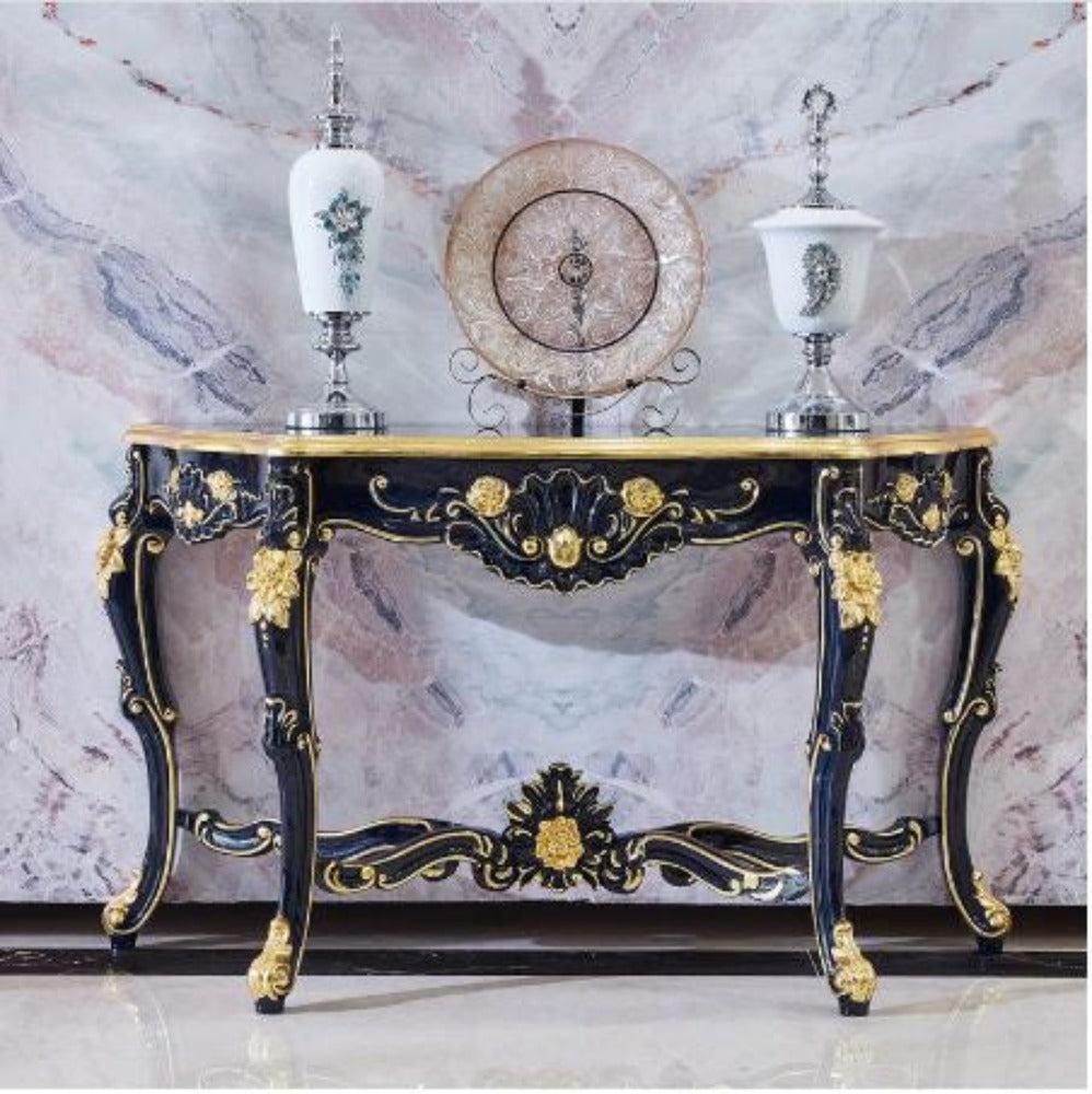 Lixra European Luxurious Wooden Accent Table