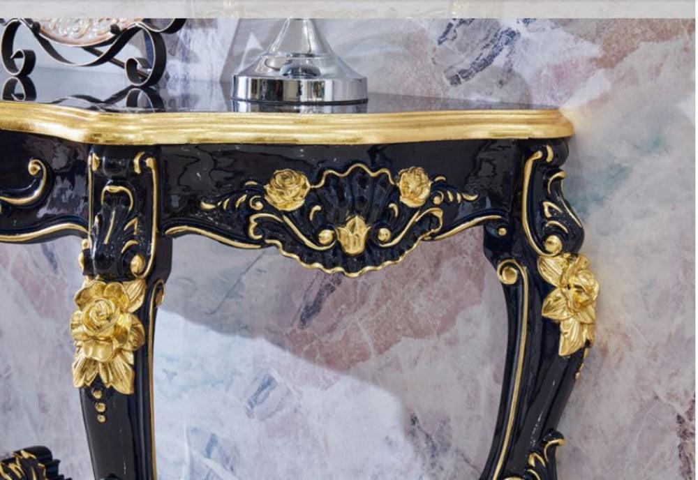 Lixra European Luxurious Wooden Accent Table