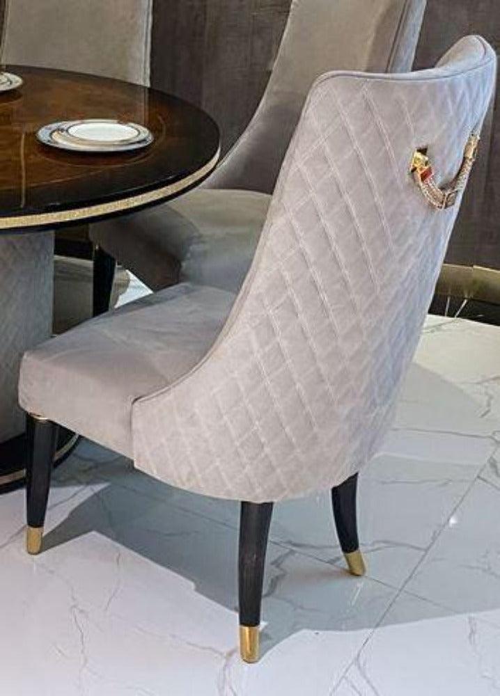 lixra European Style Marble Dining Table Set