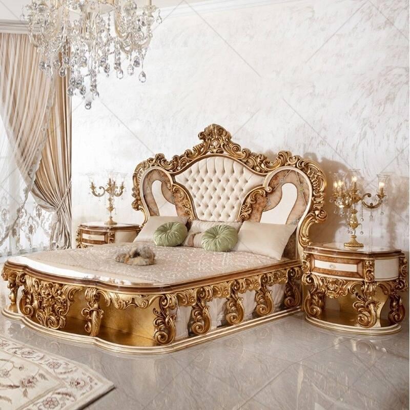 Lixra European Wooden Handcrafted Milan Fabric Bed