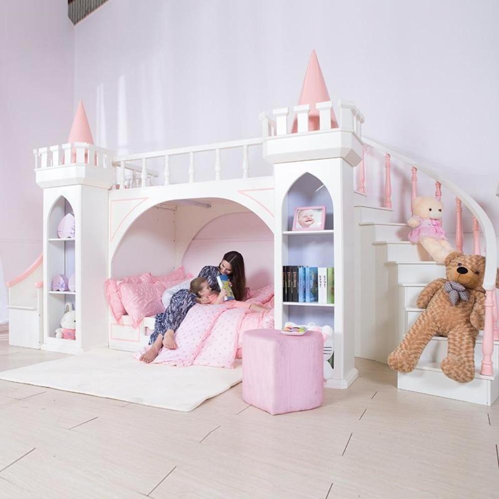 lixra Exclusive Leeds Modern Princess Bunk Bed