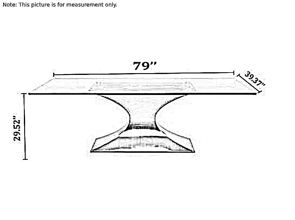 Lixra Exclusive Quality Glass Dining Table