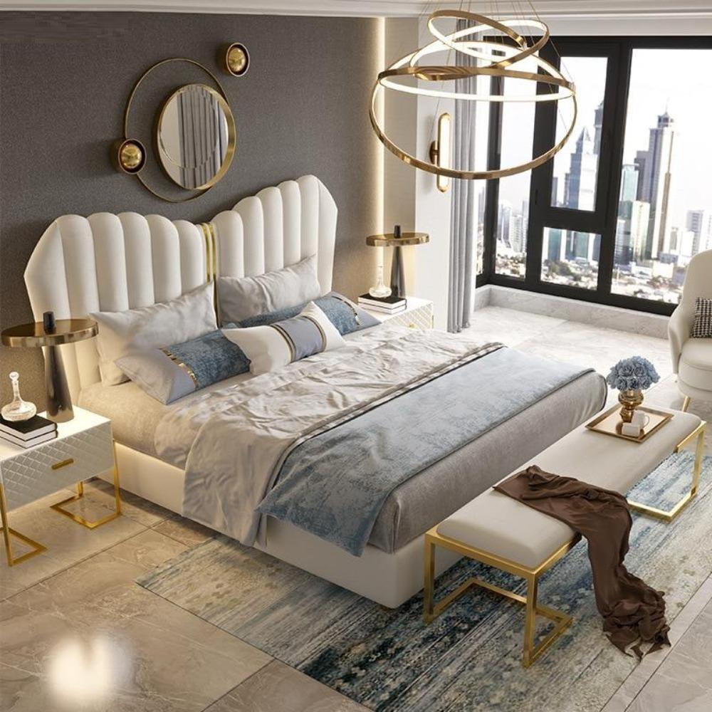 Lixra Exclusive Spacious Trending Leather Bed