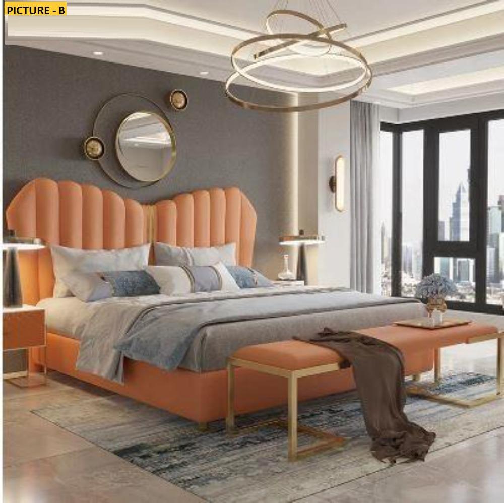 Lixra Exclusive Spacious Trending Leather Bed