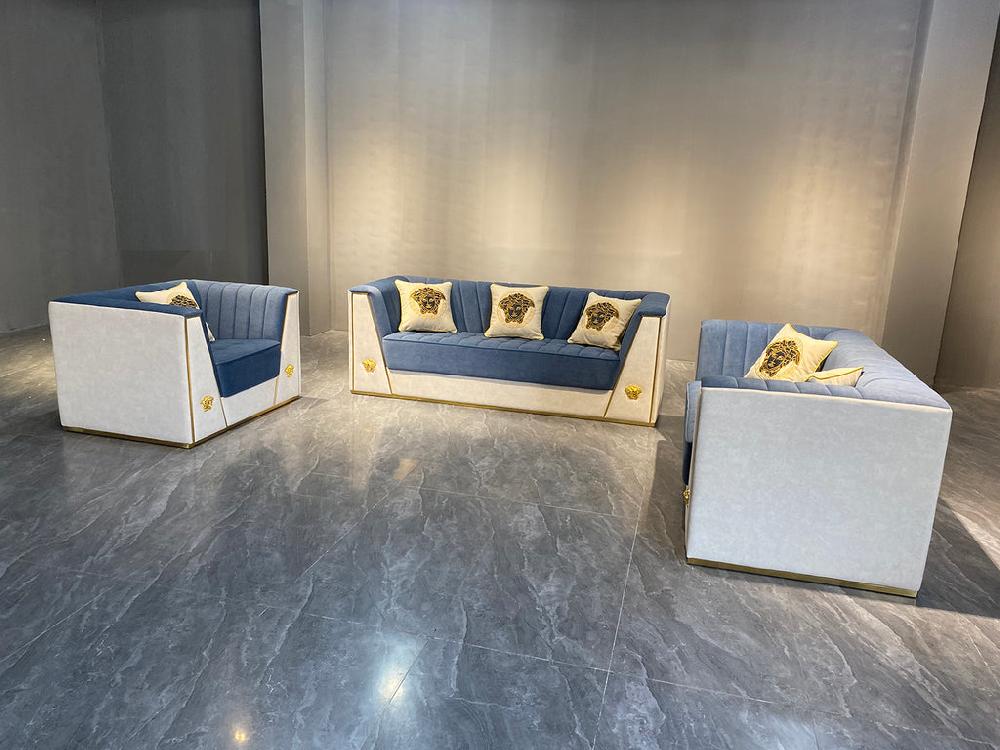 Lixra Exemplary Luxurious Fabric Sofa Set