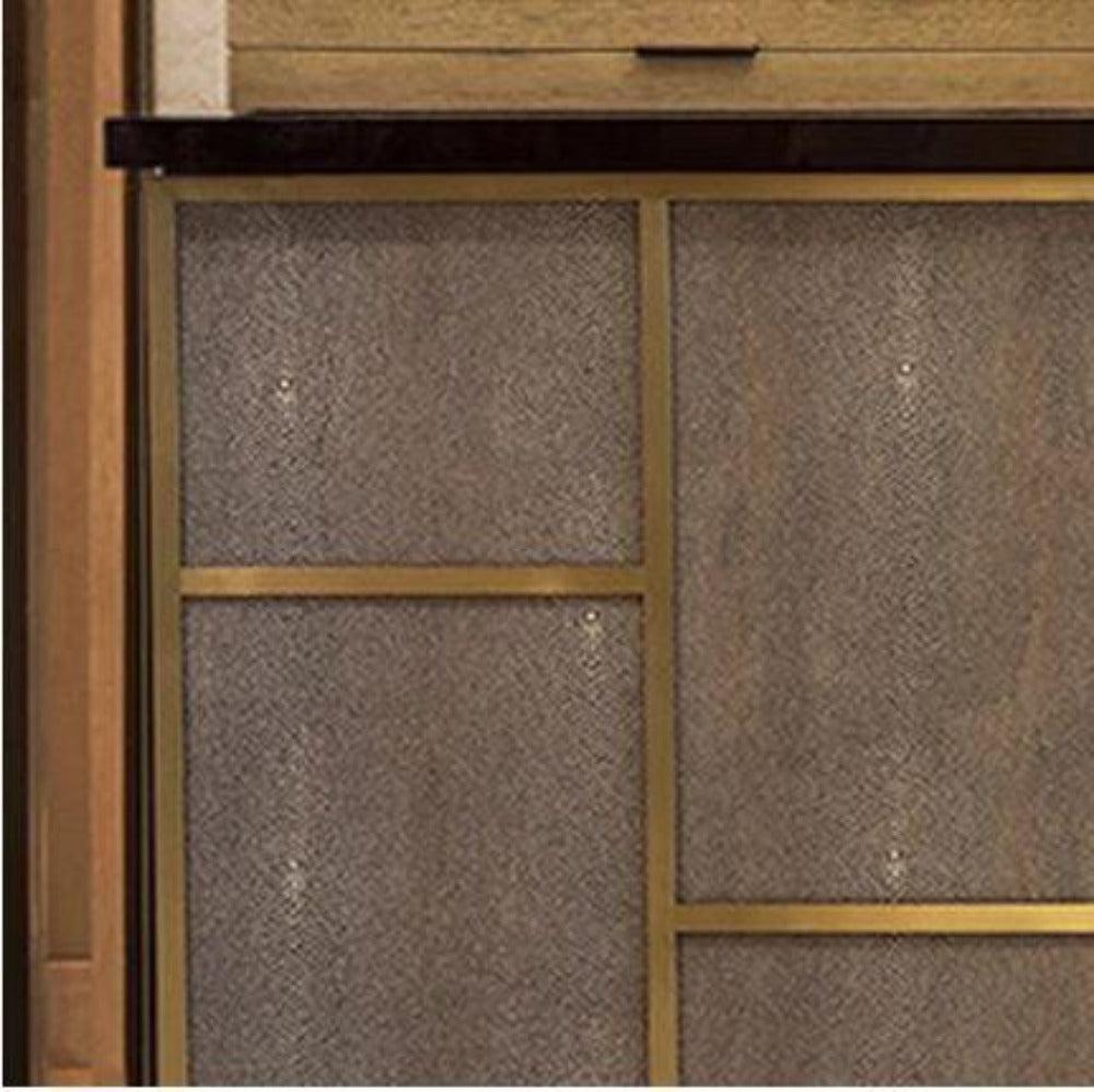 Lixra Exotic Wooden Modern Wooden Buffet Table