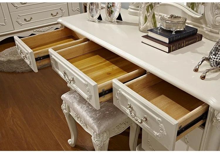 Lixra Exquisite European Design Wooden Dresser