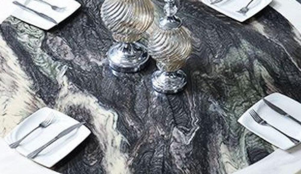 Lixra Exquisite Magnificent Marble Dining Table