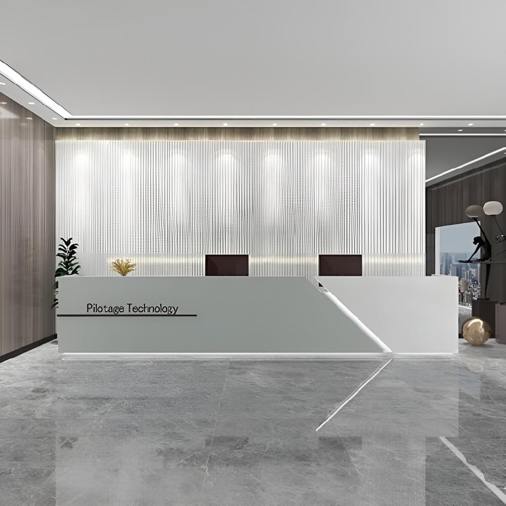 Lixra Exquisite Style Wooden Reception Desk