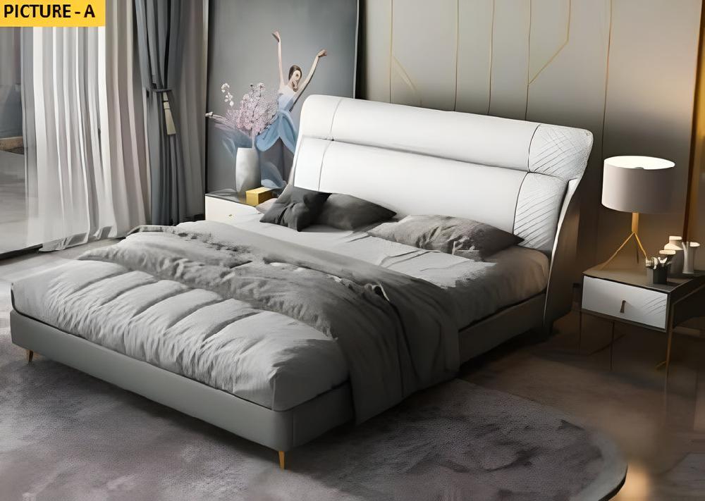 Lixra Extraordinary Modern Luxury Leather Bed