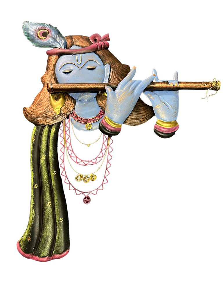 Lixra Flute-Playing Idol Wall Hanging