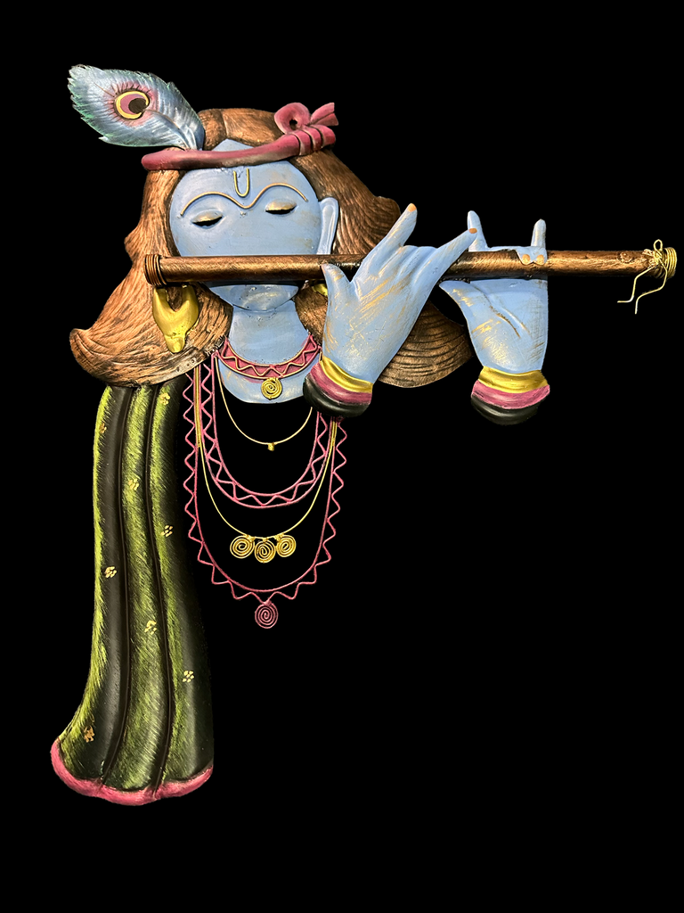 Lixra Flute-Playing Idol Wall Hanging