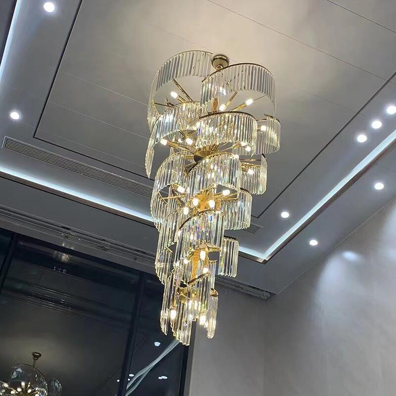 Lixra Gleamy Crystal Superlative Modern Chandelier