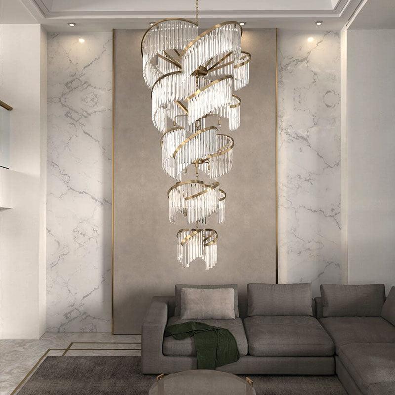 Lixra Gleamy Crystal Superlative Modern Chandelier