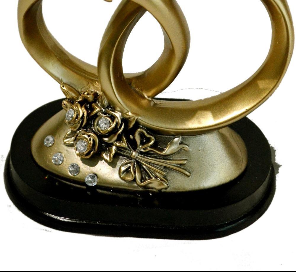 Lixra Gold Finish Holding Hand Home-Décor