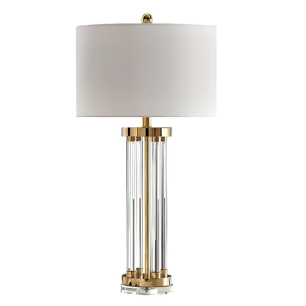 Lixra Golden Crystal Clarity LED Table Lamp