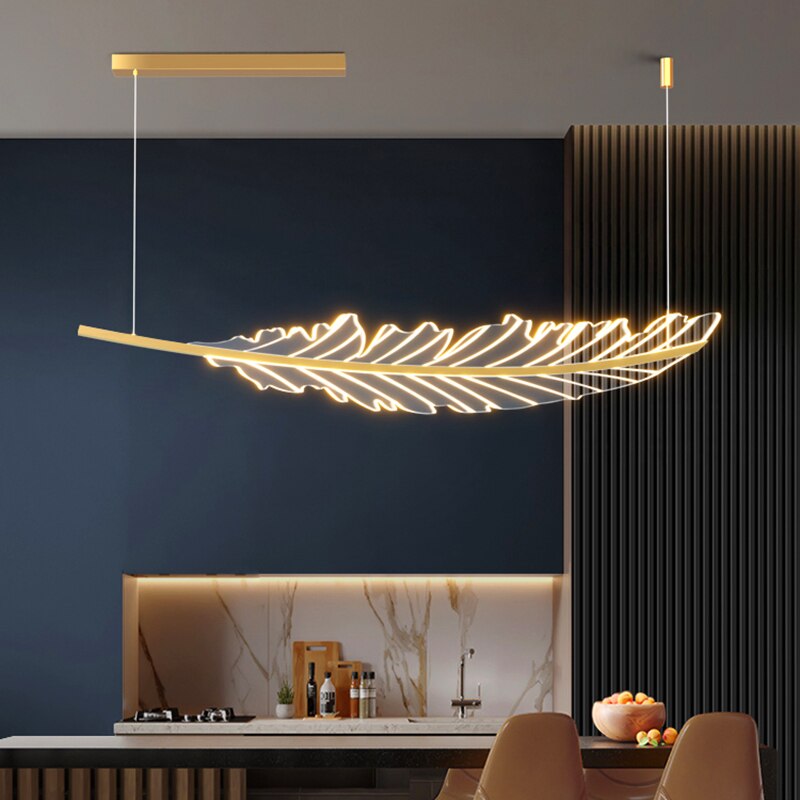 Lixra Golden Finish Dazzling Pendant Light