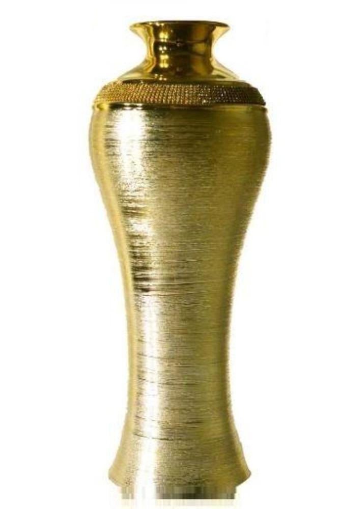 lixra Golden Finish Decorative Flower Vase