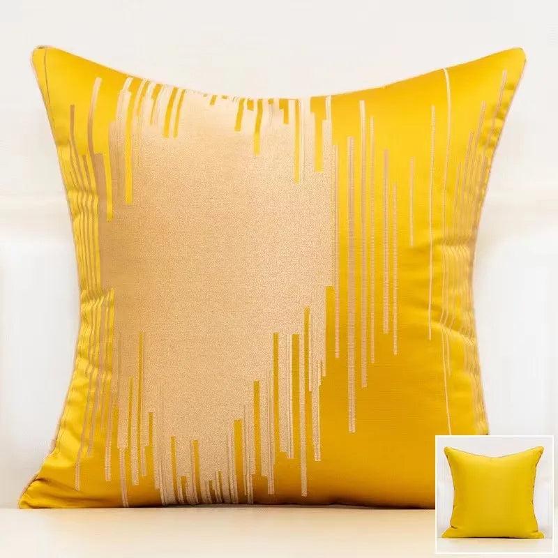 Lixra Golden Garden Delight Pillow Cover