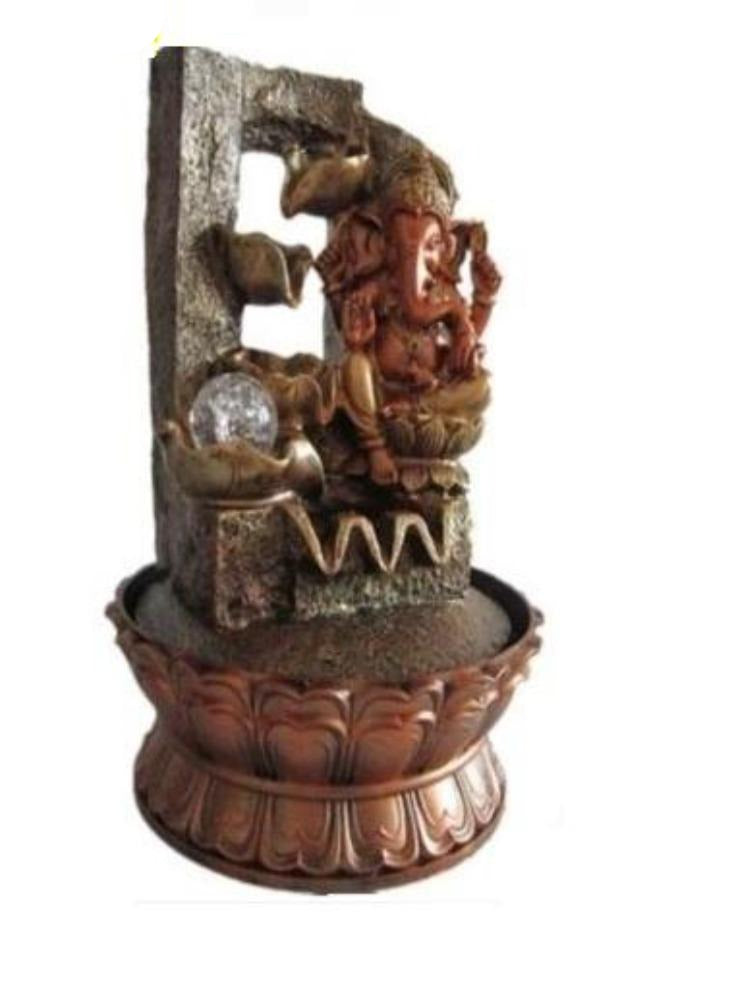 lixra Hand-Crafted Astounding Resin Water Fountain