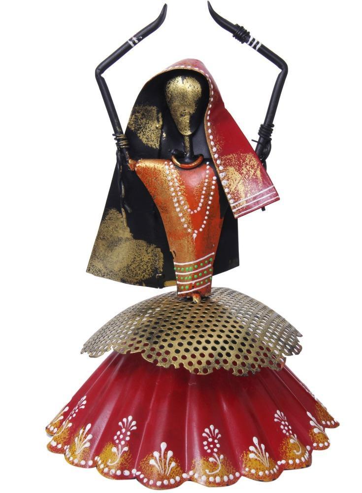 Lixra Handmade Metallic Dancing Statue