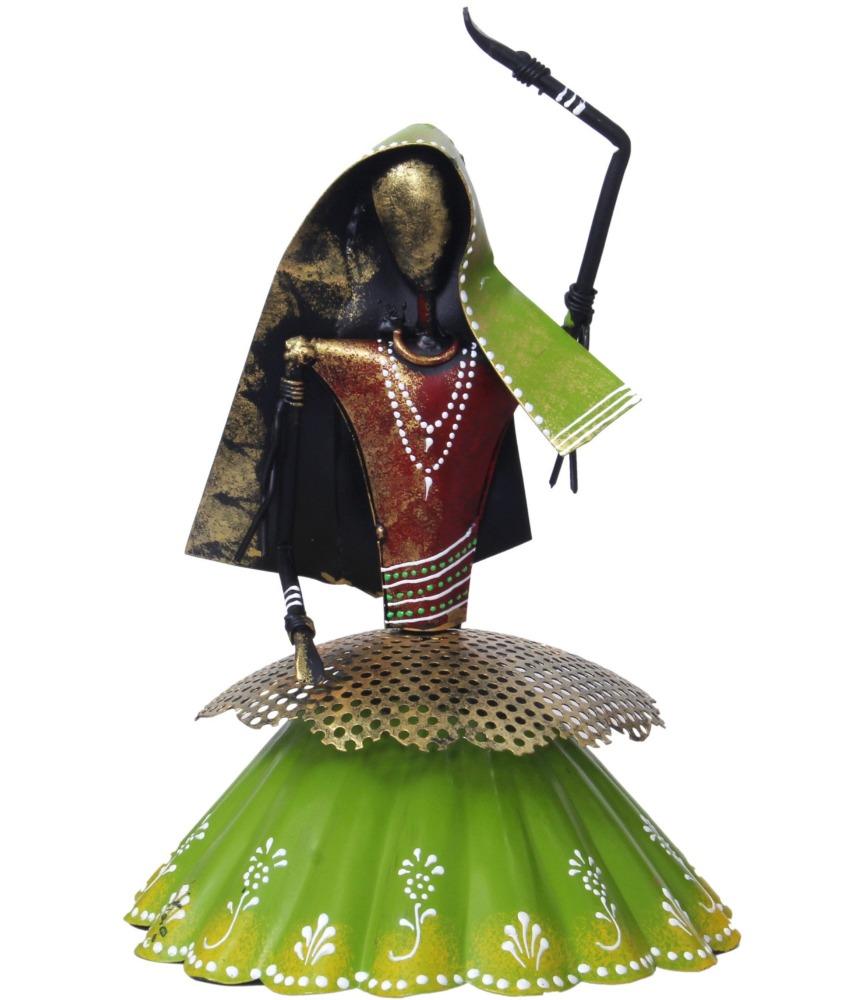 Lixra Handmade Metallic Dancing Statue