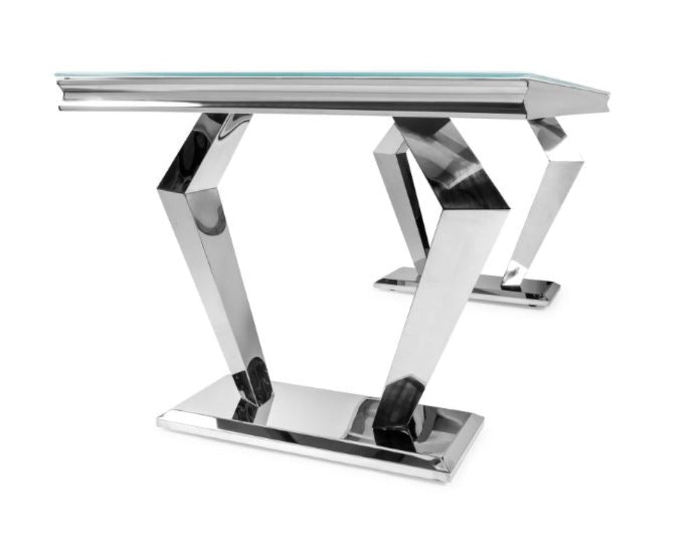 Lixra High-Quality Sturdy Glass-Top Dining Table