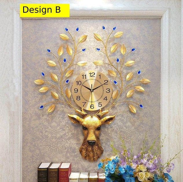 Lixra Home Desire Luxurious Style Wall Clock