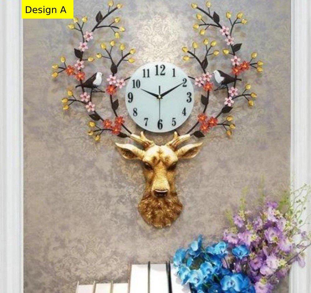 lixra Home Desire Luxurious Style Wall Clock