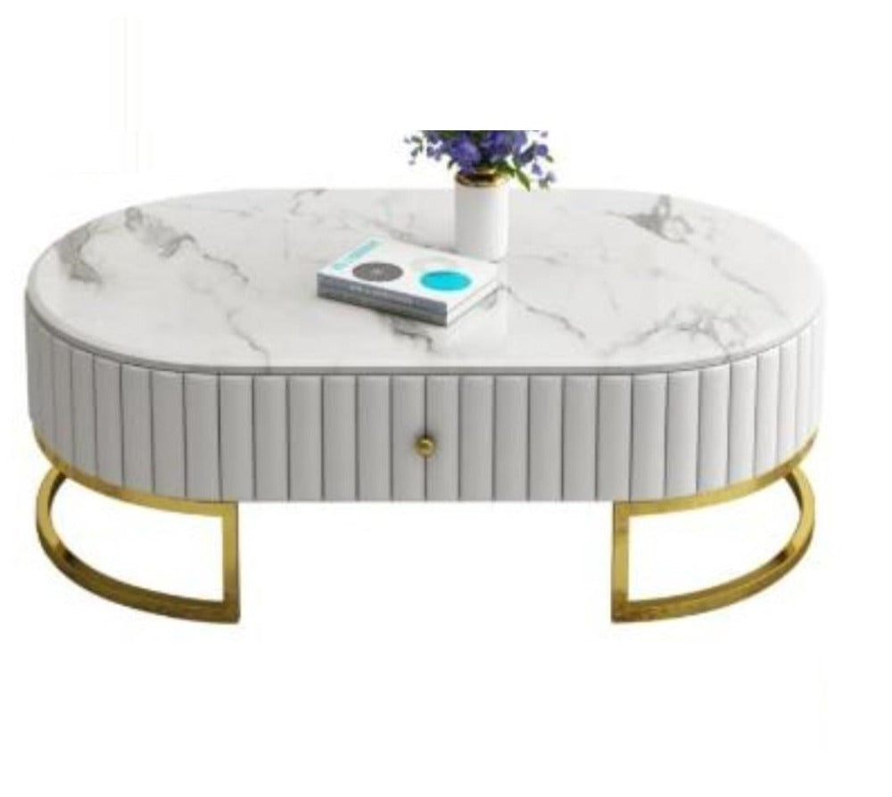 Lixra Iconic Style Marble Top Coffee Table
