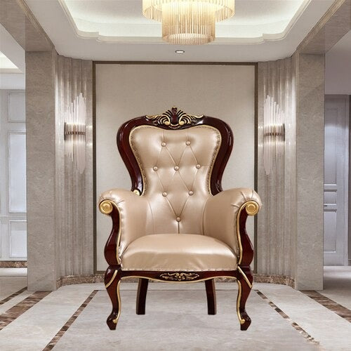 Lixra Imperial Look Handcrafted Accent Chair