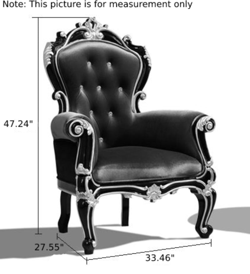Lixra Imperial Look Handcrafted Accent Chair