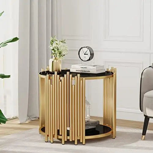 lixra Innovative Drum-Style Coffee Table