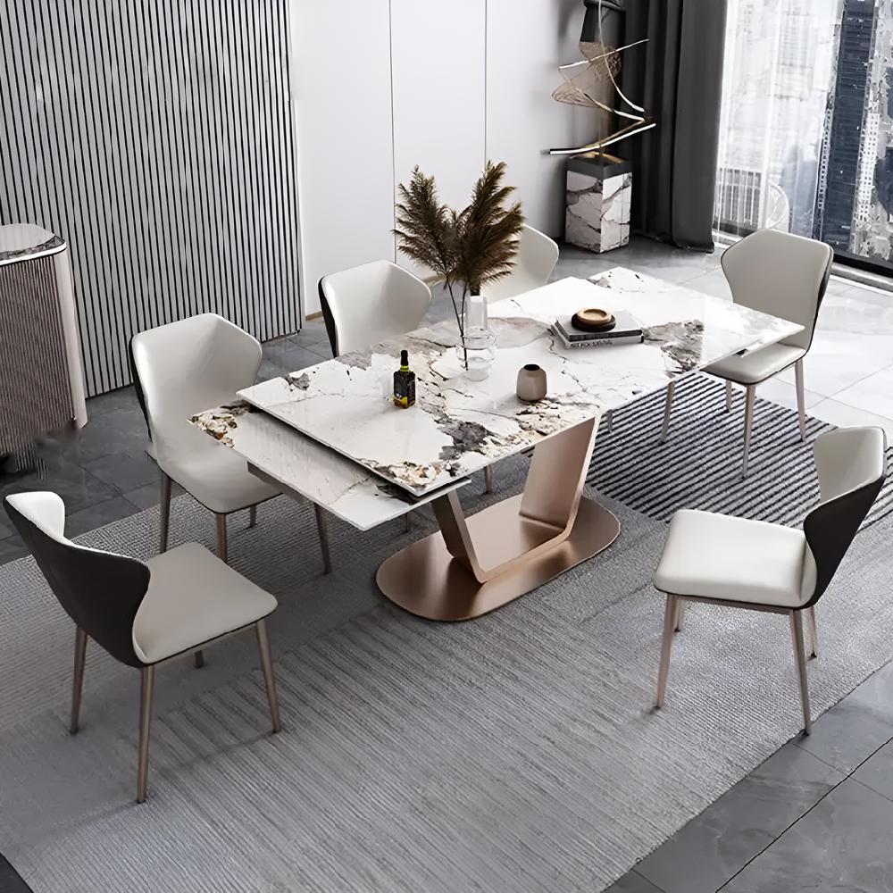 lixra Italian Elegance Expandable Dining Table