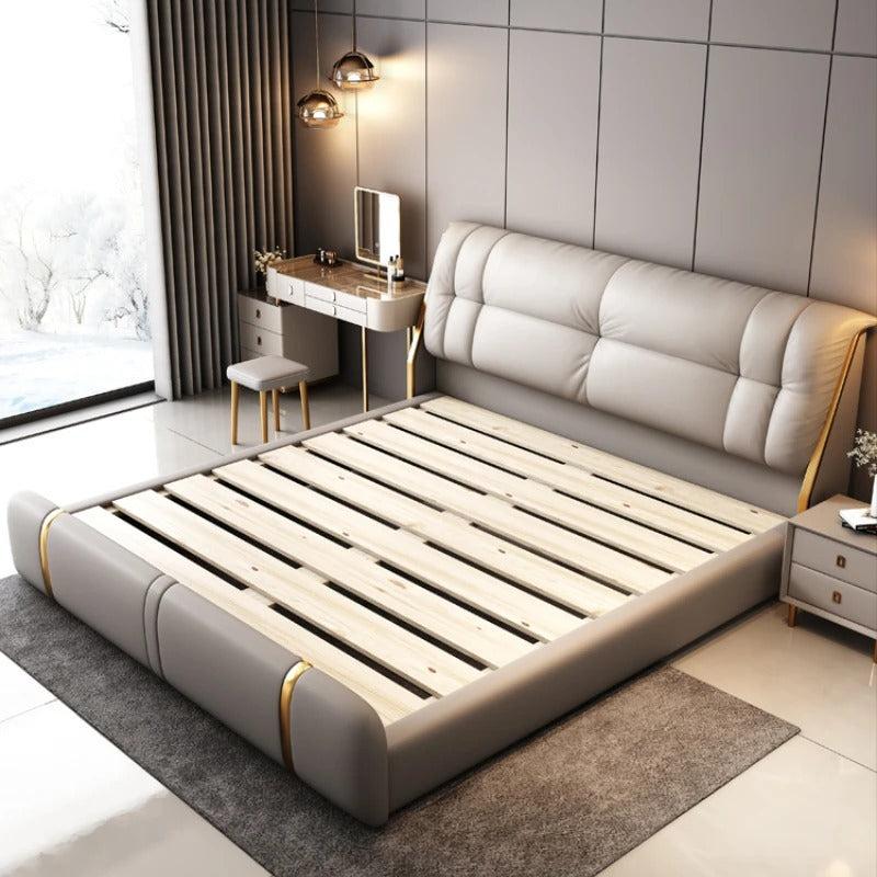 Lixra Italian Luxurious Leather Bed