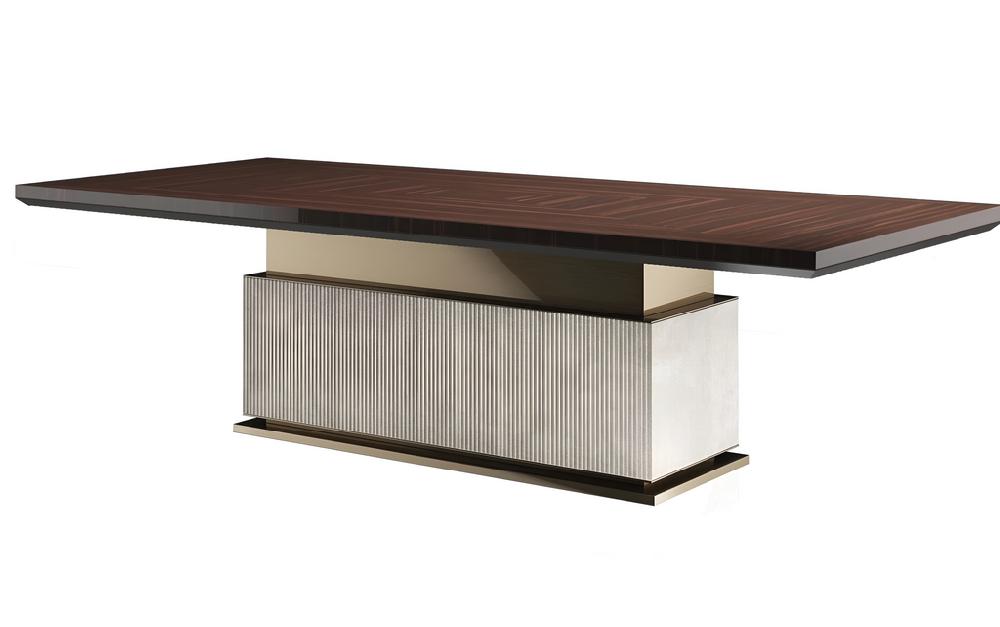 Lixra Italian Wooden Modern Dining Table