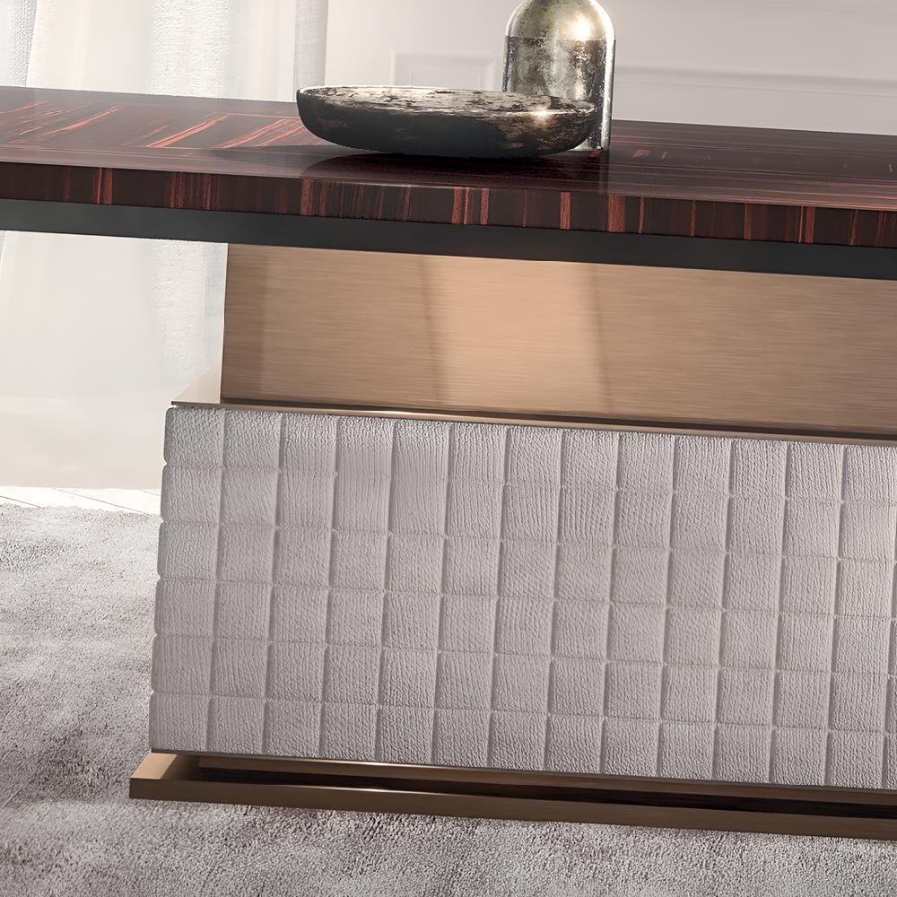 Lixra Italian Wooden Modern Dining Table