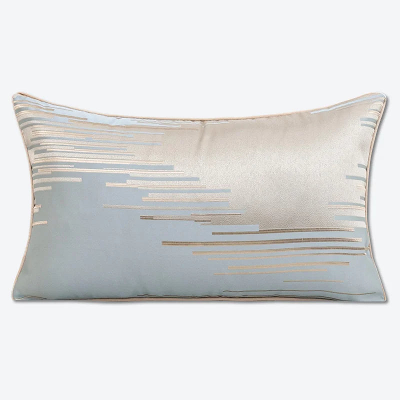 Lixra Jacquard Print Rectangular Pillow Cover