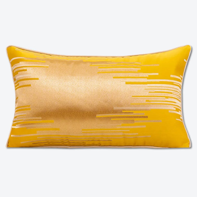 Lixra Jacquard Print Rectangular Pillow Cover