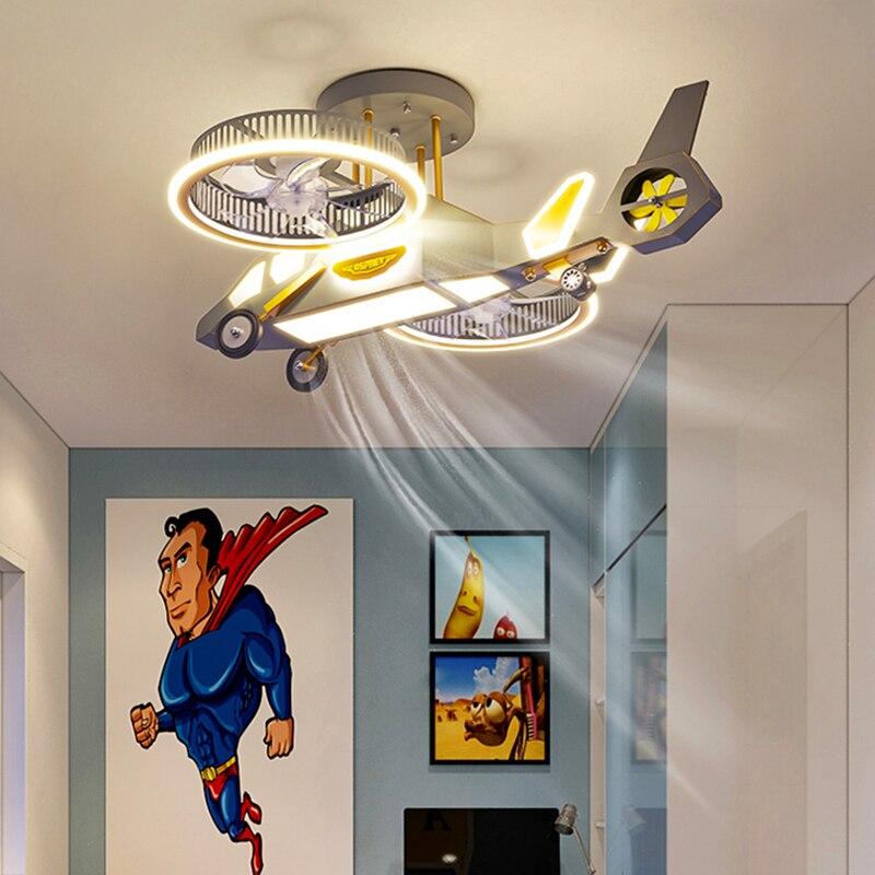 lixra Kids Bedroom Ceiling-Fan With LED-Lights