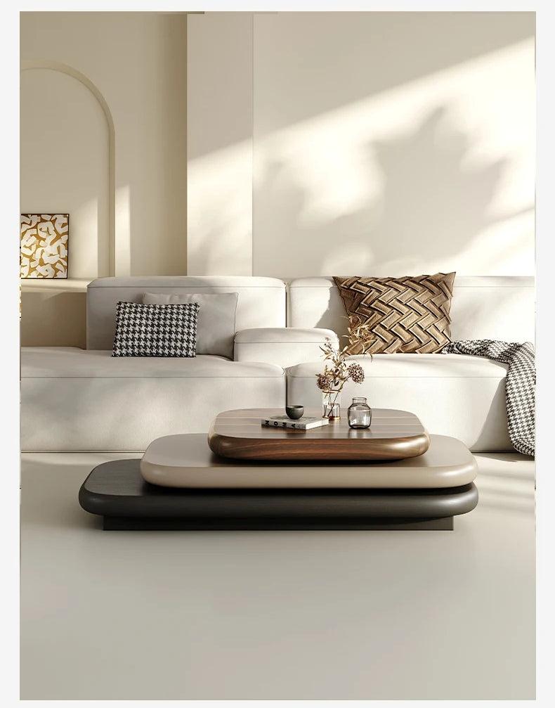 Lixra Large Dynamic Wooden Coffee Table