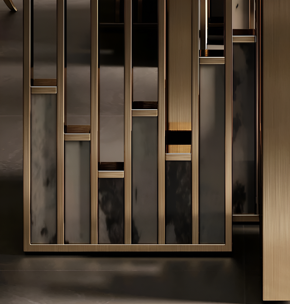 Lixra Lavish Marble Dining Table Set With 6