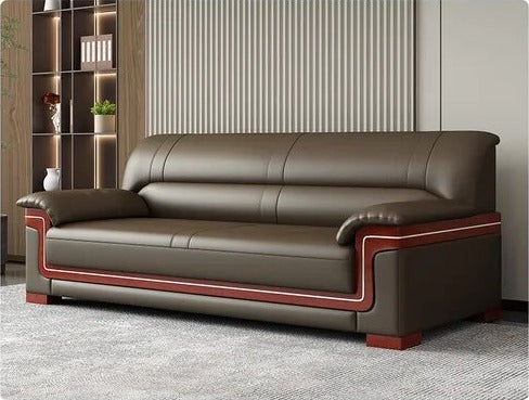 Lixra Leather Sofa Set For Living Room