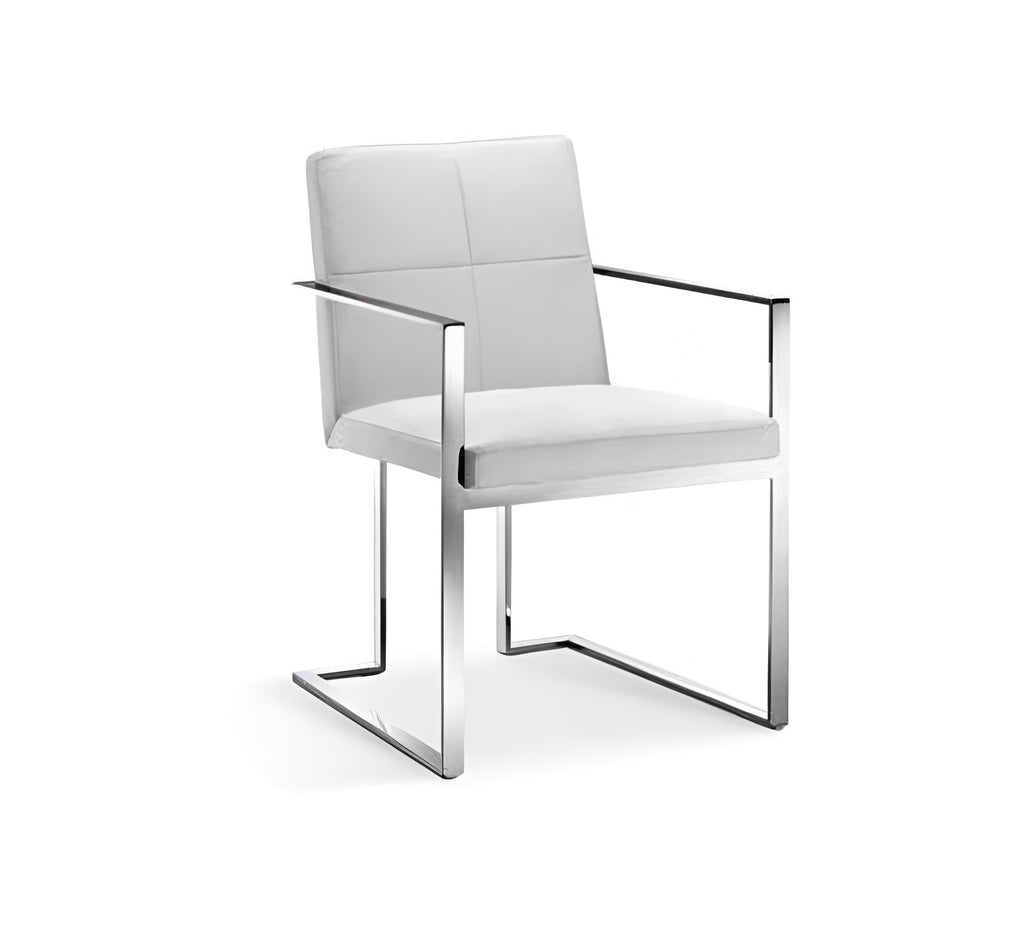 Lixra Leather Upholstered 4-Piece Dining Chairs