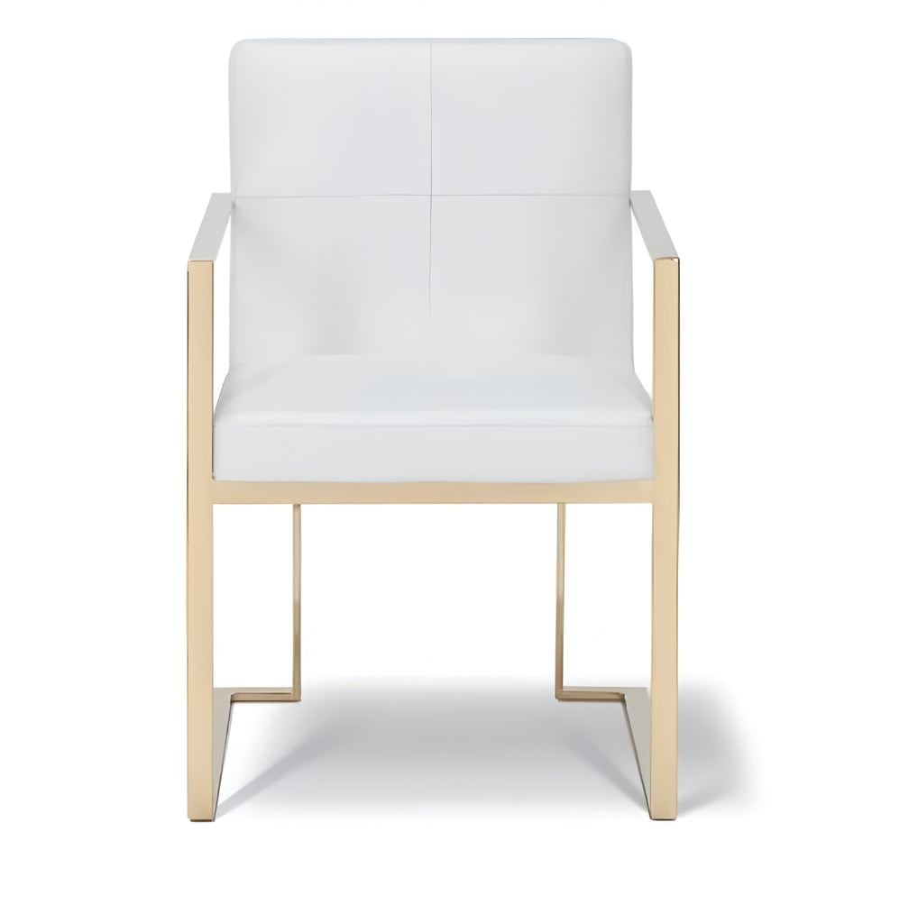 Lixra Leather Upholstered 4-Piece Dining Chairs